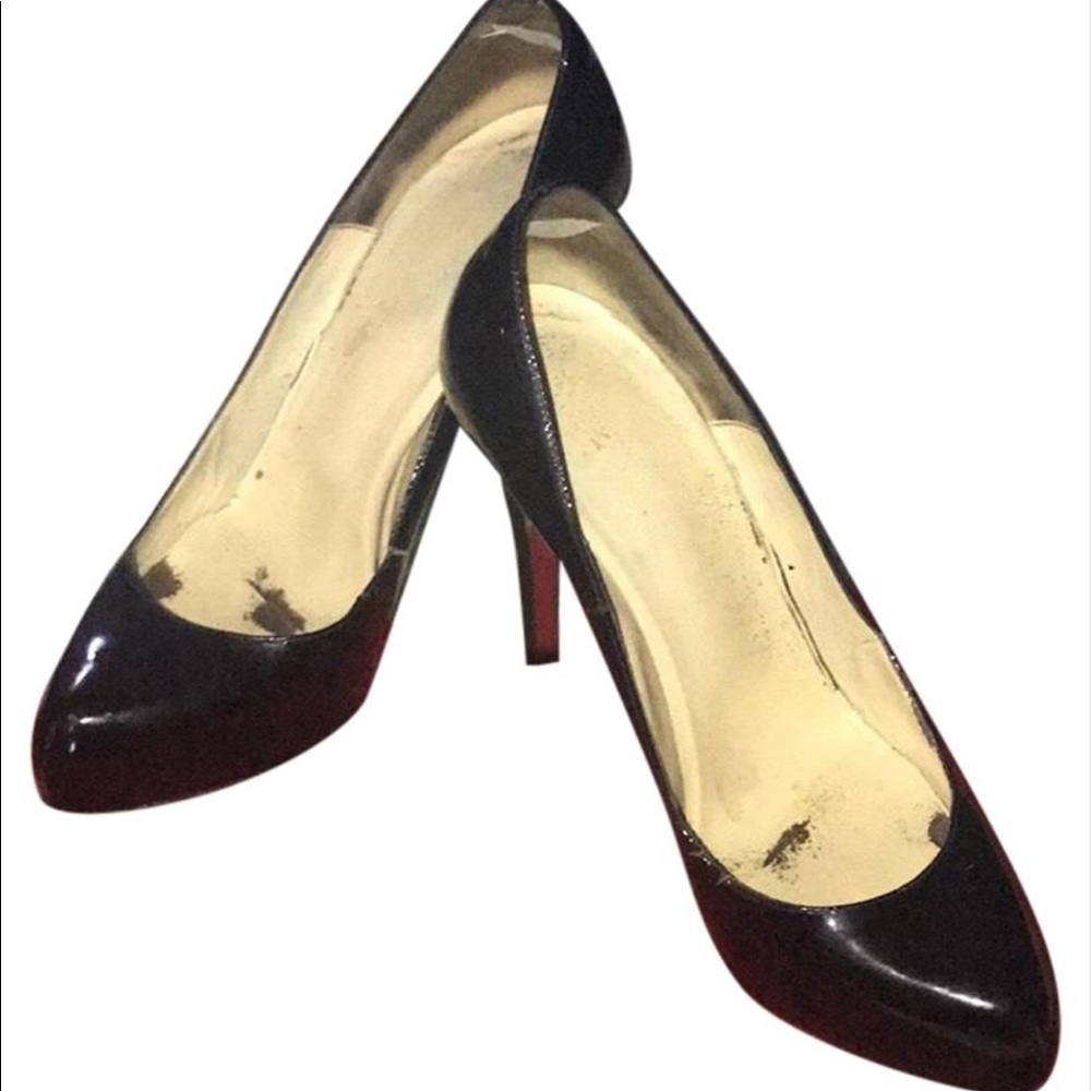 Christian Louboutin Black Bianca Platform